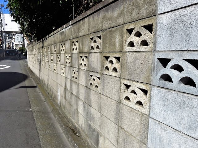 ブロック塀