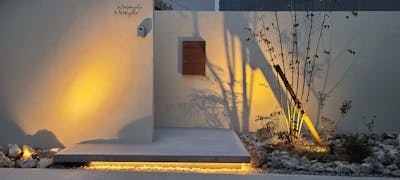 パイナルウォールでおしゃれな外構デザイン｜静岡県浜松市の住宅外構工事