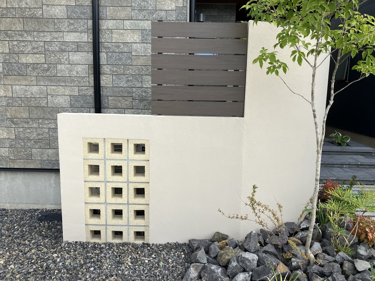 発泡スチロール塀