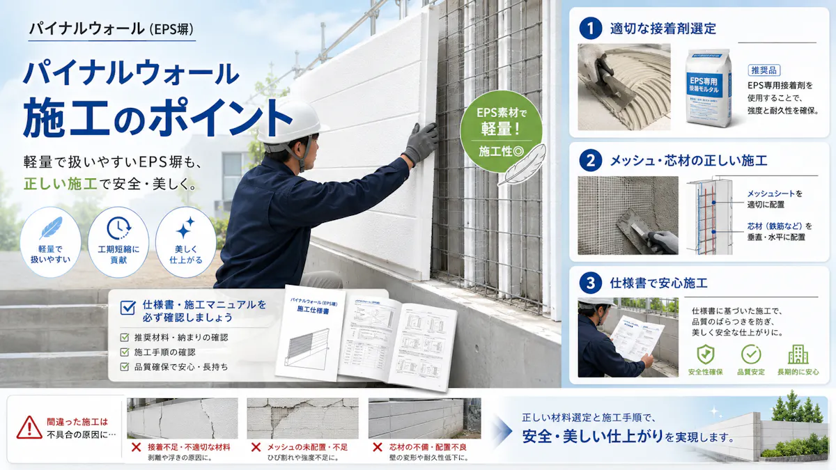 施工ポイント