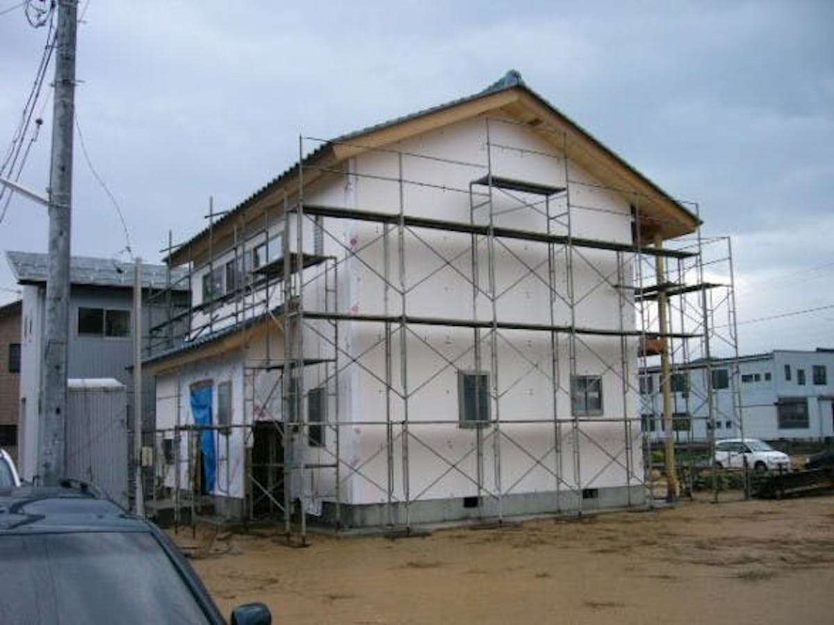 外壁_外張り断熱_断熱材