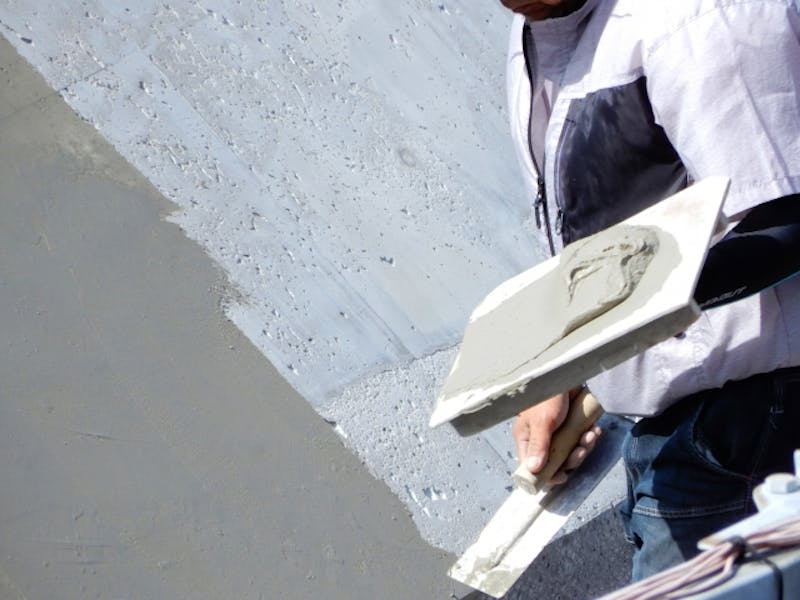 飯田左官工業様　発泡スチロール塀